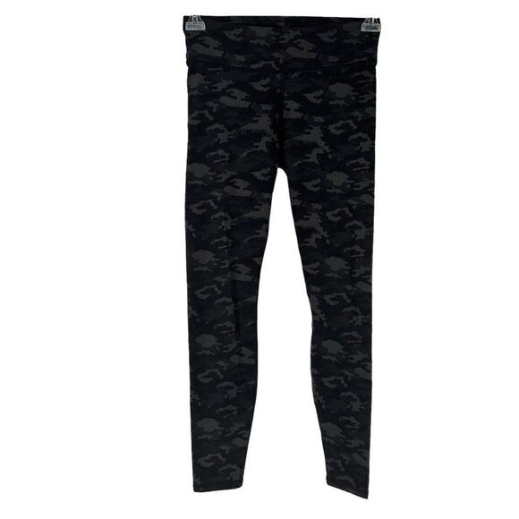 Fabletics Define Power Hold Mid Rise Leggings Charcoal Camo Size S Ankle Length - Picture 2 of 8